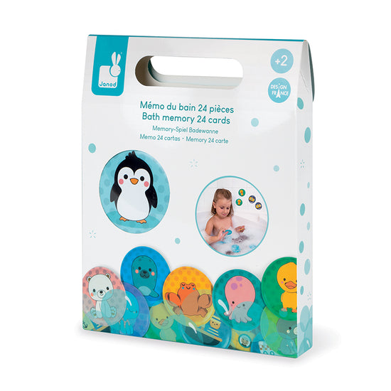 Load image into Gallery viewer, Janod Bath Memory 24 Cards at The Baby City Store
