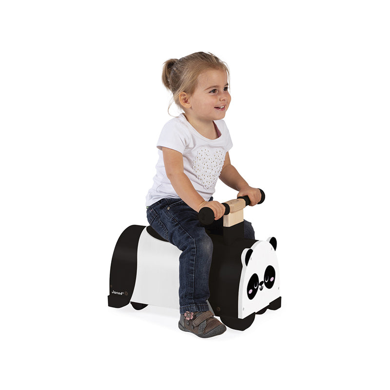 Load image into Gallery viewer, Janod Panda Ride-On at The Baby City Store
