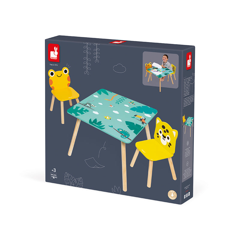 Janod Tropik Tropical Furniture Set at The Baby City Store