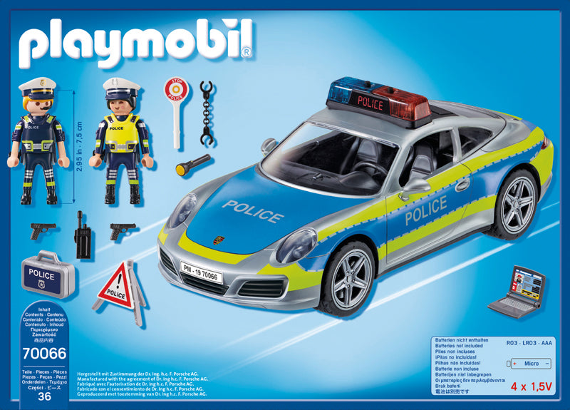 Load image into Gallery viewer, Playmobil Porsche 911 Carrera 4S Police at The Baby City Store
