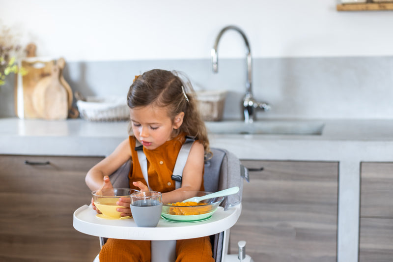 Baby City's Béaba Glass Meal 3pcs Set Natural