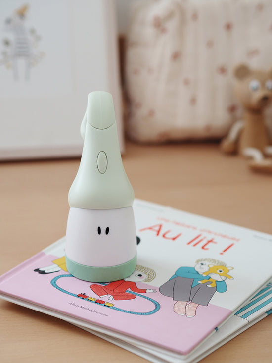 Baby City's Béaba Pixie Torch 2-in-1 Portable Night Light - Sage Green