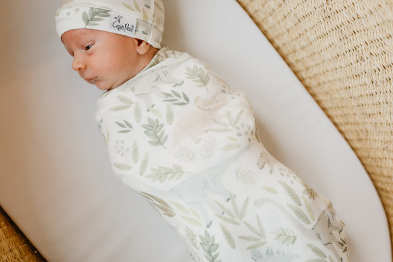 Copper Pearl Knitted Swaddle Blanket Rex l Available at Baby City
