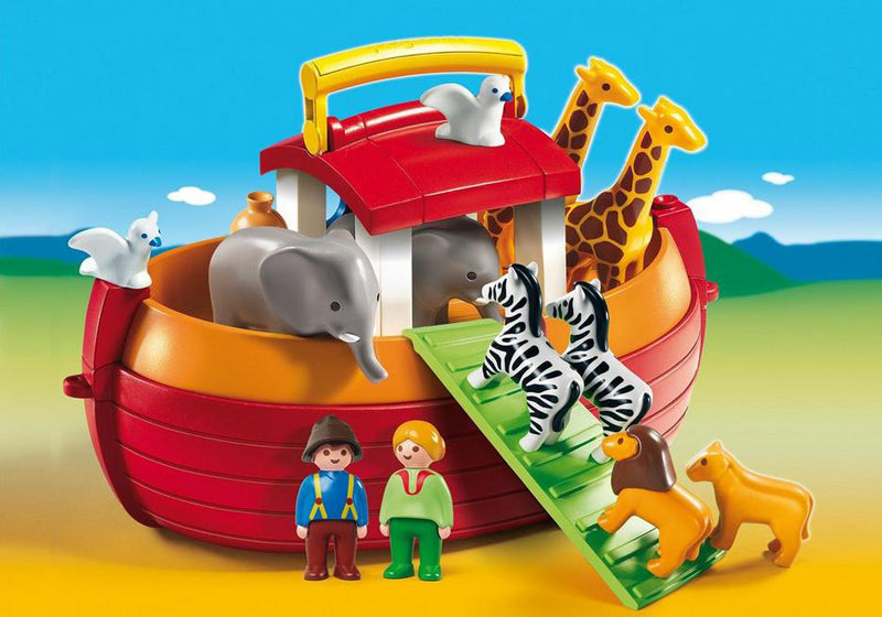 Load image into Gallery viewer, Playmobil 1.2.3 My Take Along Noah´s Ark at The Baby City Store
