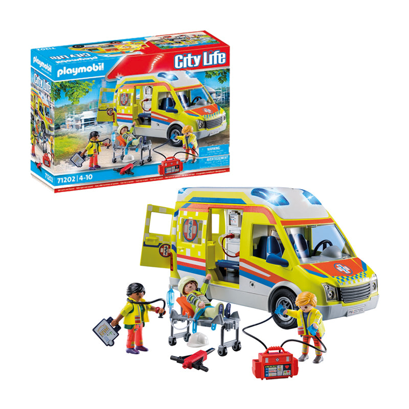 Load image into Gallery viewer, Playmobil Ambulance with Lights and Sound at Vendor Baby City
