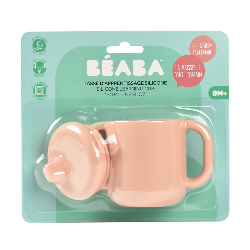 Béaba Silicone Learning Cup Pink at Vendor Baby City