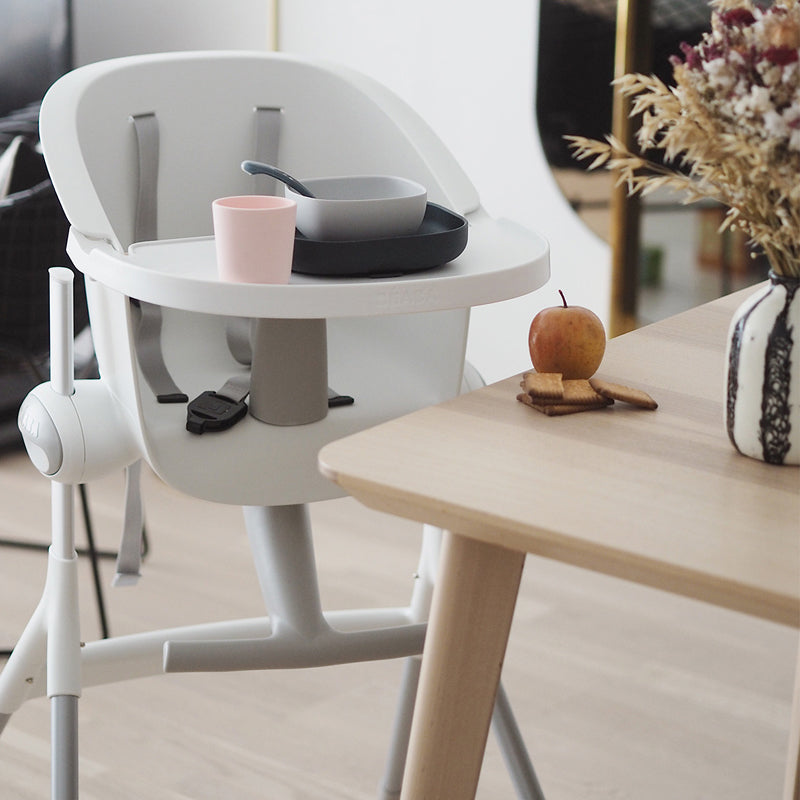 Béaba Up & Down Evolutive Highchair White/Grey at Vendor Baby City