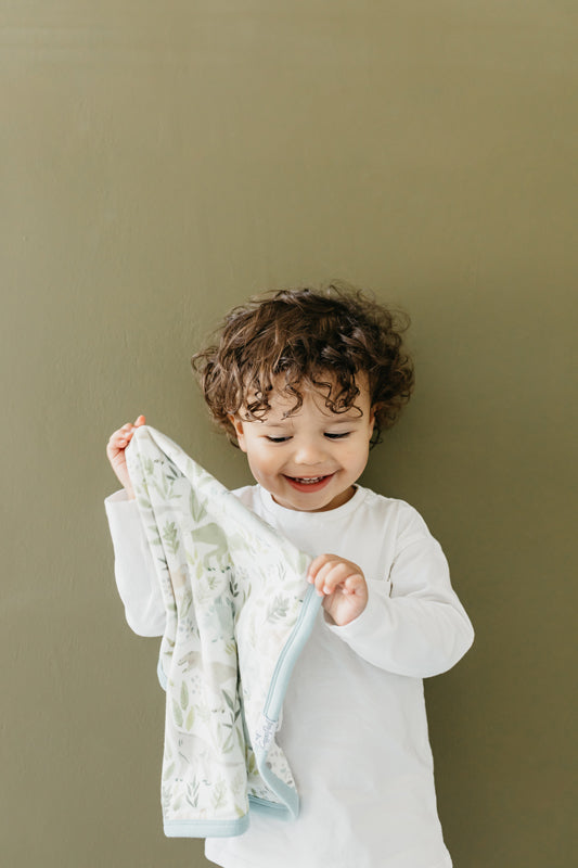 Copper Pearl Lovey 3 Layer Comfort Blanket Rex 2Pk l Baby City UK