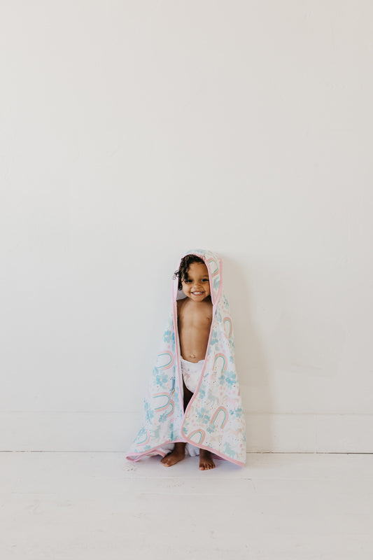 Copper Pearl Premium Knit Hooded Towel Whimsy at The Baby City Store