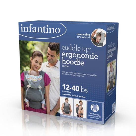 Baby City Retailer of Infantino Cuddle Up Ergonomic Hoodie Carrier