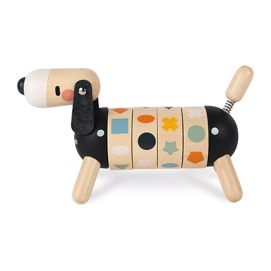 Janod Sweet Cocoon Shapes And Colours Dog l For Sale at Baby City