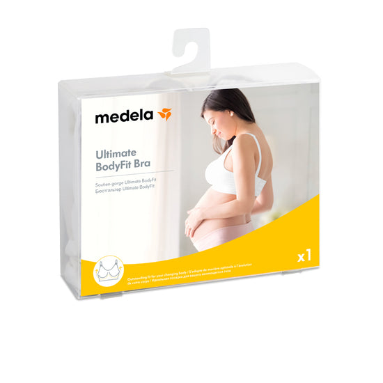 Load image into Gallery viewer, Medela BodyFit Bustier White Large at Vendor Baby City
