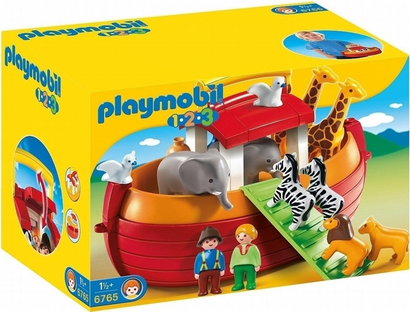 Shop Baby City's Playmobil 1.2.3 My Take Along Noah´s Ark