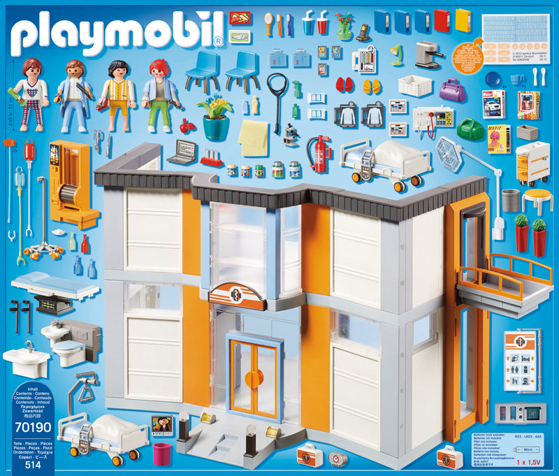 Playmobil City Life Large Hospital at The Baby City Store