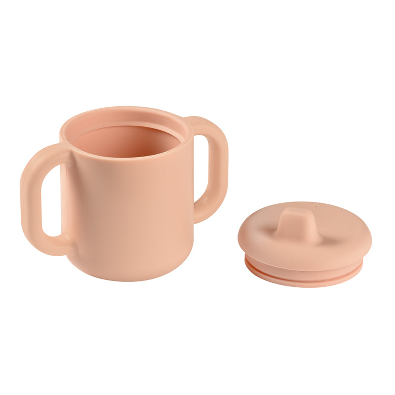Béaba Silicone Learning Cup Pink l Baby City UK Stockist