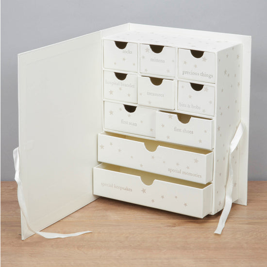 Bambino Juliana Keepsake Box with Drawers l Baby City UK Stockist