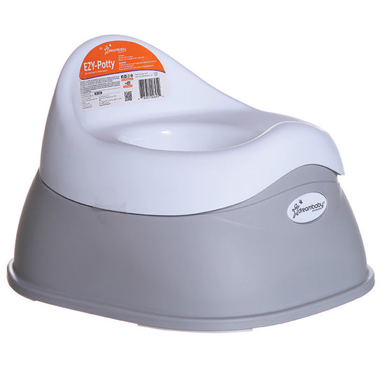 Dreambaby New Ezy Potty Grey/White l Baby City UK Retailer