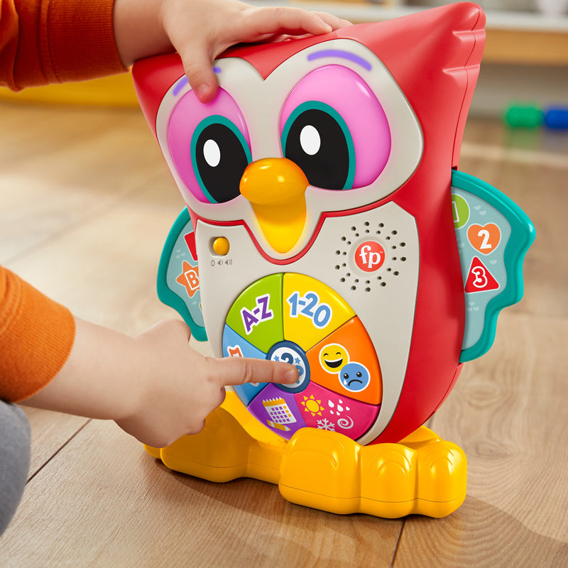 Load image into Gallery viewer, Fisher-Price Linkamals Wise Eyes Owl at Baby City&amp;#39;s Shop
