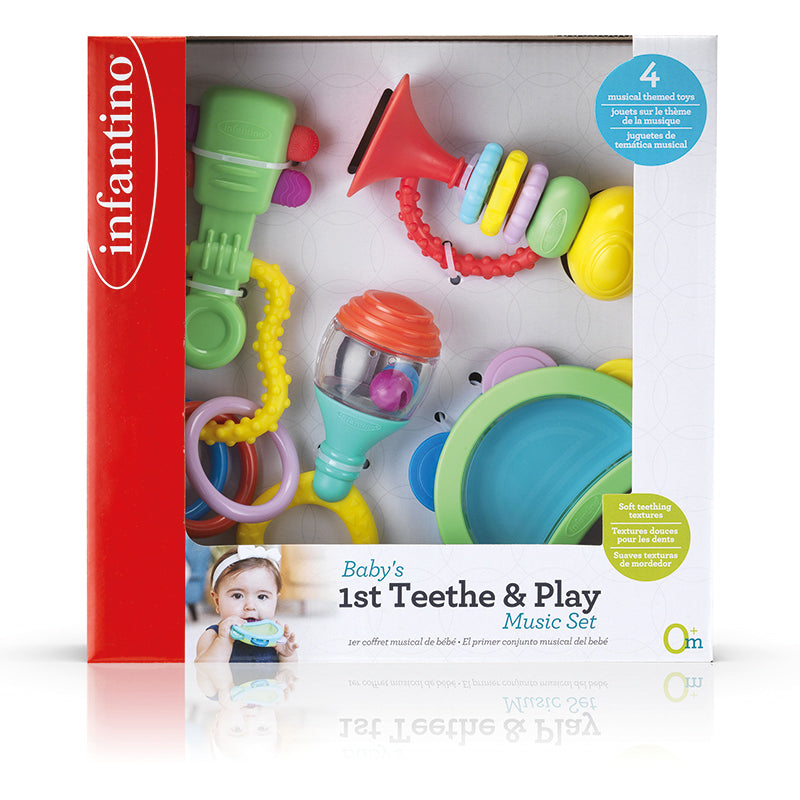 Infantino Baby's 1st Teethe & Play Music Set l Baby City UK Stockist