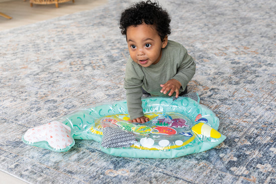 Infantino Pat & Play Water Mat Narwhal l Baby City UK Stockist