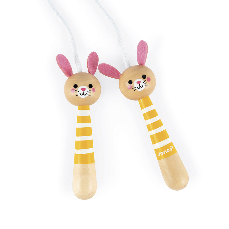 Janod Bunny Skipping Rope l Baby City UK Stockist