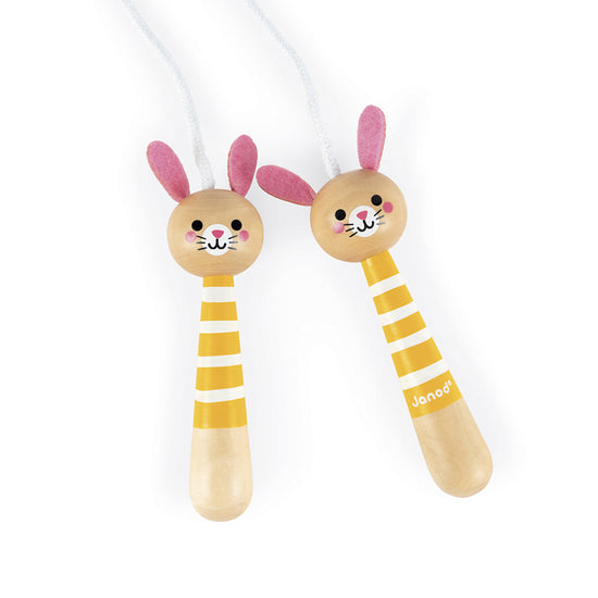 Janod Bunny Skipping Rope l Baby City UK Stockist