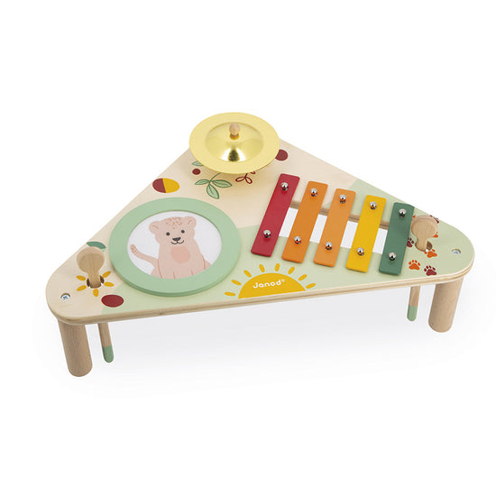 Janod Musical Table Sunshine l Baby City UK Stockist