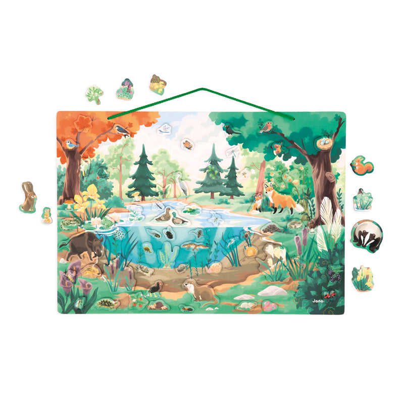 Load image into Gallery viewer, Janod Pond Magnetic Picture Board l Baby City UK Stockist

