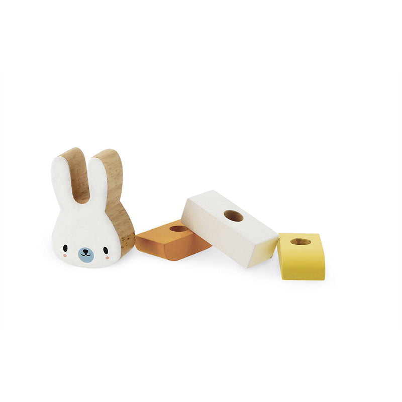 Janod Pure Bead Maze And Rocking Rabbit l Baby City UK Stockist