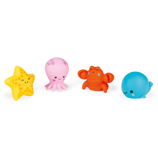 Janod Sea Creatures Squirters 4Pk l To Buy at Baby City