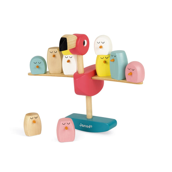 Janod Zigolos Balancing Game Flamingo l Baby City UK Stockist