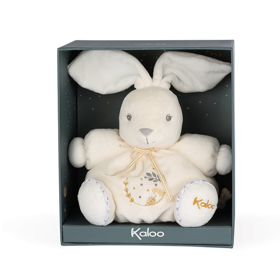 Kaloo Perle Chubby Musical Rabbit Cream 18cm l Baby City UK Stockist