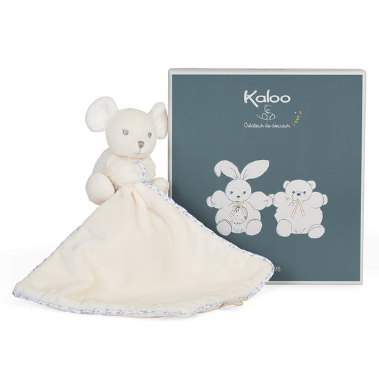 Kaloo Perle Hug Doudou Mouse Cream l Baby City UK Stockist