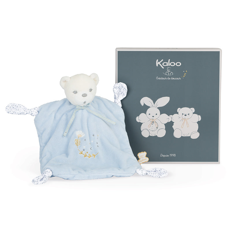 Load image into Gallery viewer, Kaloo Perle Knots Doudou Bear Blue l Baby City UK Stockist
