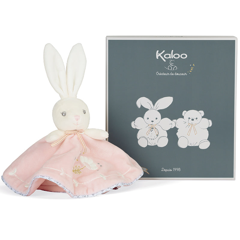 Kaloo Perle Round Doudou Rabbit Pink l Baby City UK Stockist