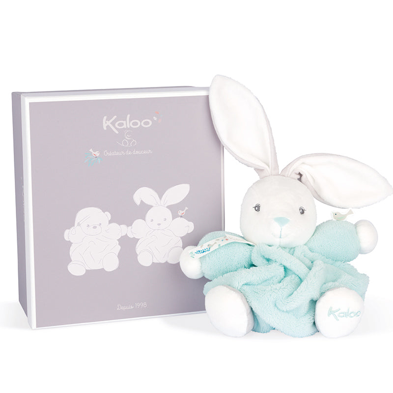 Kaloo Plume Chubby Rabbit Water-Color 18cm l Baby City UK Stockist