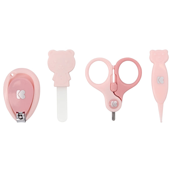 Kikka Boo Manicure Set Bear Pink l Baby City UK Stockist