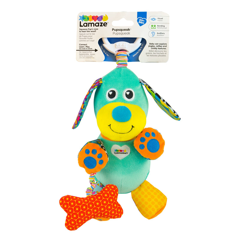 Lamaze Pupsqueak l Baby City UK Stockist