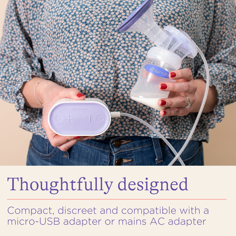 Lansinoh Compact Single Electric Breast pump l Baby City UK Stockist