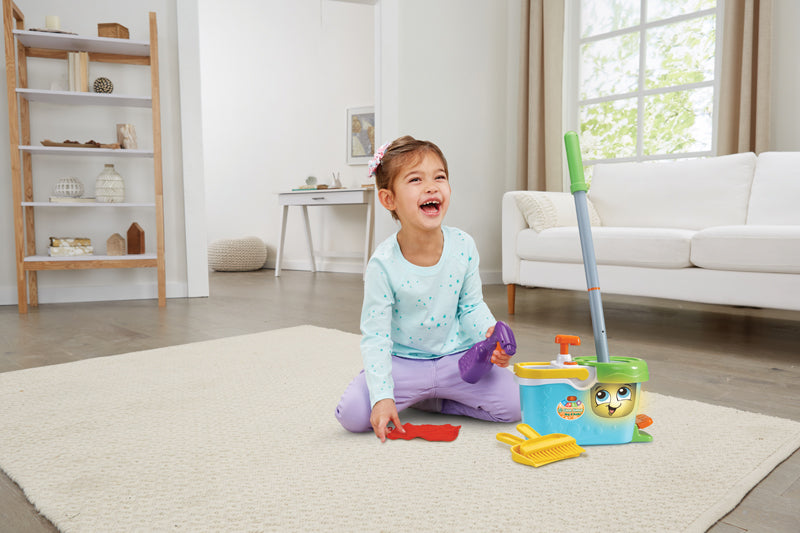 Frog Sweeping Leap Frog Clean Sweep Mop & Bucket l Baby City UK