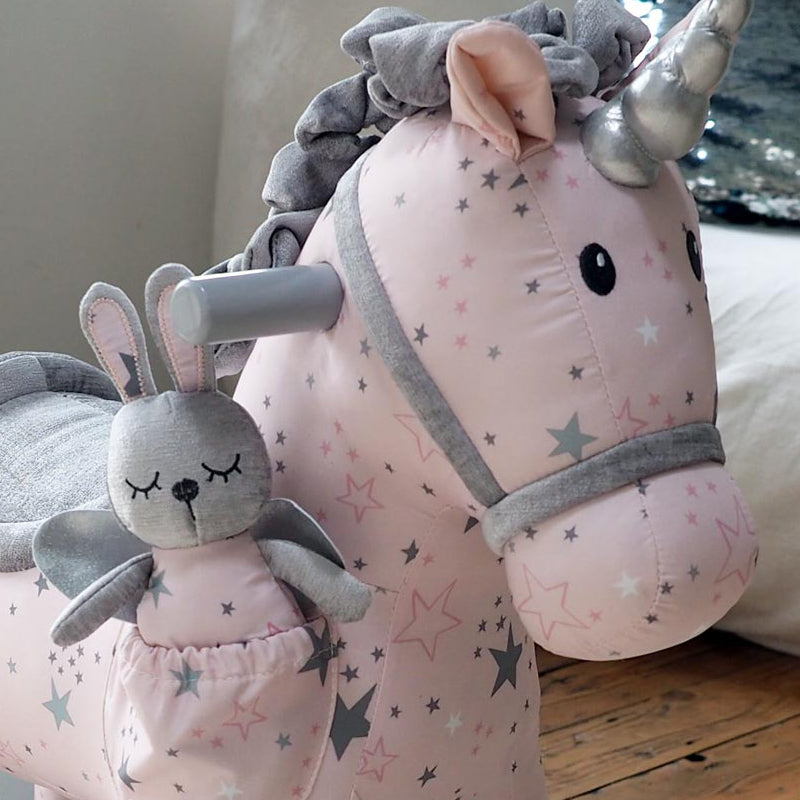 Little Bird Told Me Celeste & Fae Rocking Unicorn 9m+ l Baby City UK Stockist