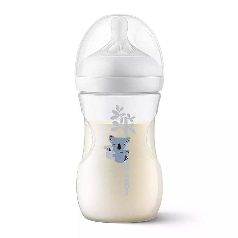 Philips Avent Natural Response 3.0 Bottle Koala 260ml l Baby City UK Stockist