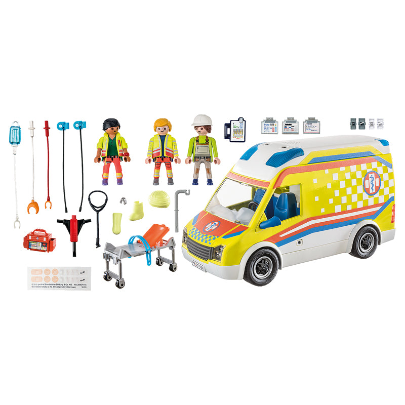 Load image into Gallery viewer, Playmobil Ambulance with Lights and Sound l To Buy at Baby City
