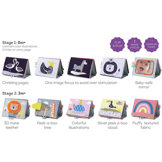Load image into Gallery viewer, Taf Toys Savannah Tummy Time Book l Baby City UK Stockist
