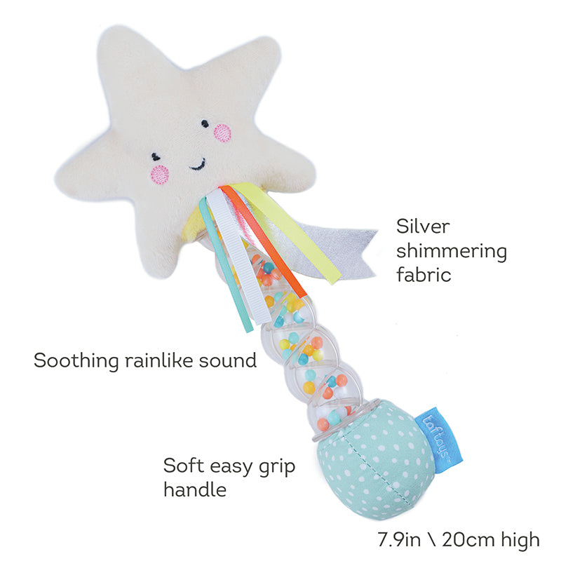 Taf Toys Star Rainstick Rattle l Baby City UK Stockist