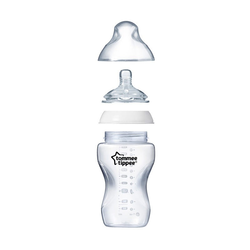 Tommee Tippee Closer to Nature Bottle 340ml 2pk l To Buy at Baby City