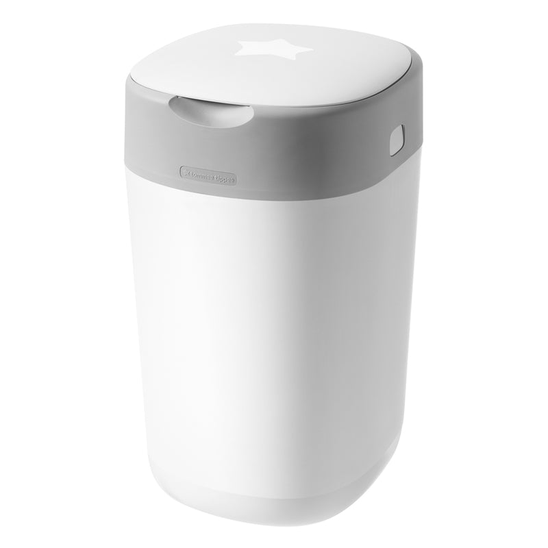Tommee Tippee Twist & Click Nappy Disposal Tub White l Baby City UK Stockist