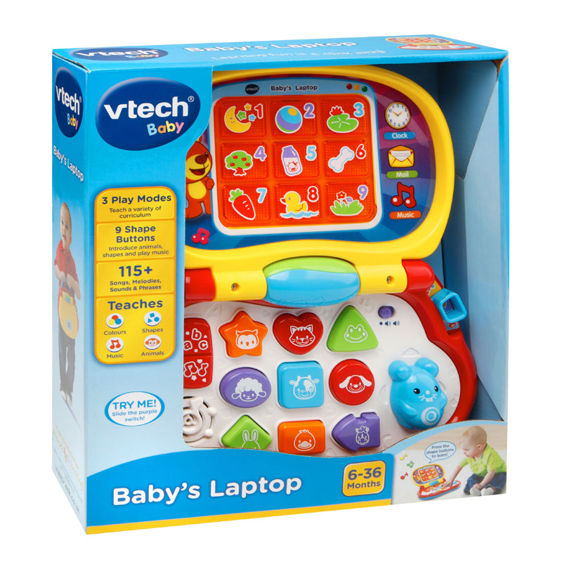 VTech Baby's Laptop l Baby City UK Stockist