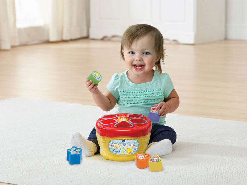 VTech Sort & Discover Drum l Baby City UK Stockist