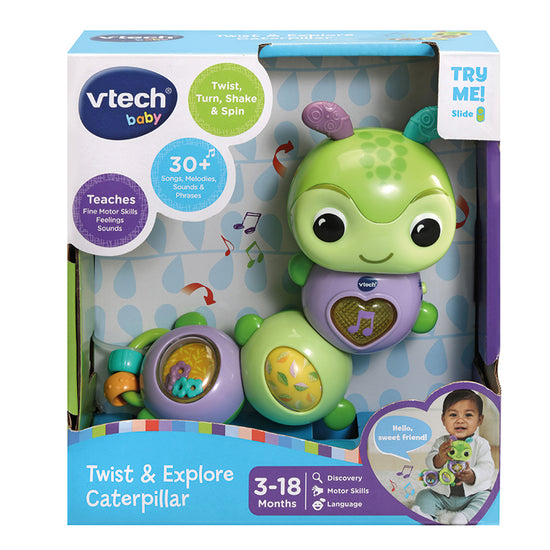 VTech Twist & Explore Caterpillar l Baby City UK Stockist